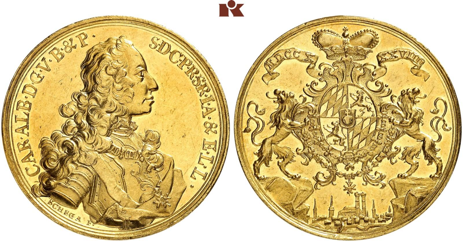 ドイツ バイエルン ルートヴィヒ2世ターラー 銀貨（1871年）